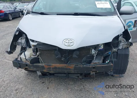 2012 Toyota Sienna Le 7 Passenger from USA, damaged, VIN 5TDJK3DC1CS032185